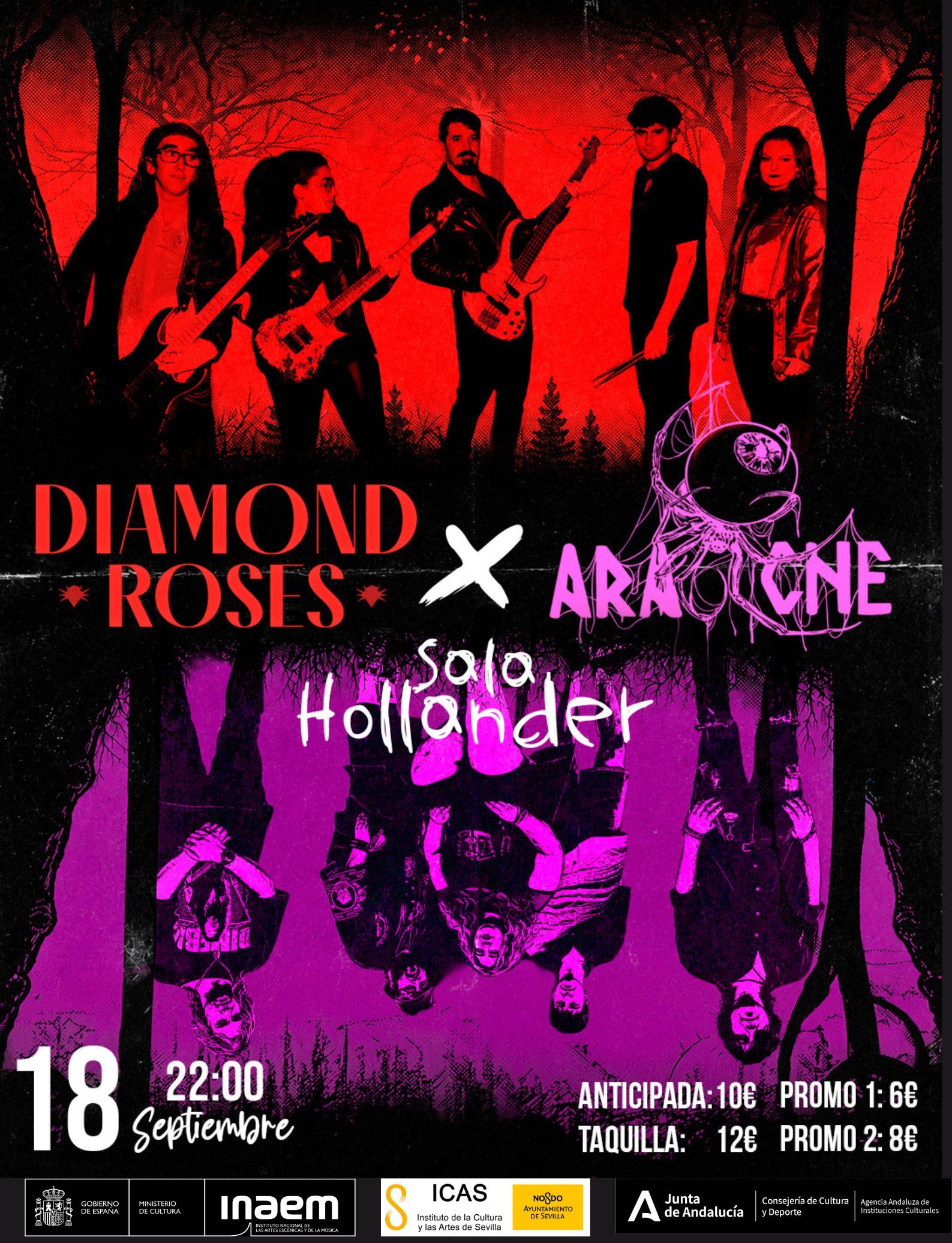 DIAMOND ROSES + ARACNE